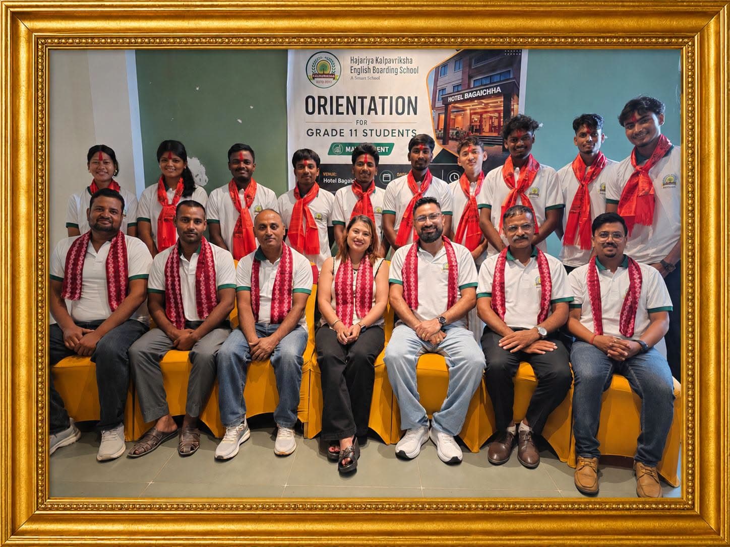 Class 11 Orientation & Management Induction