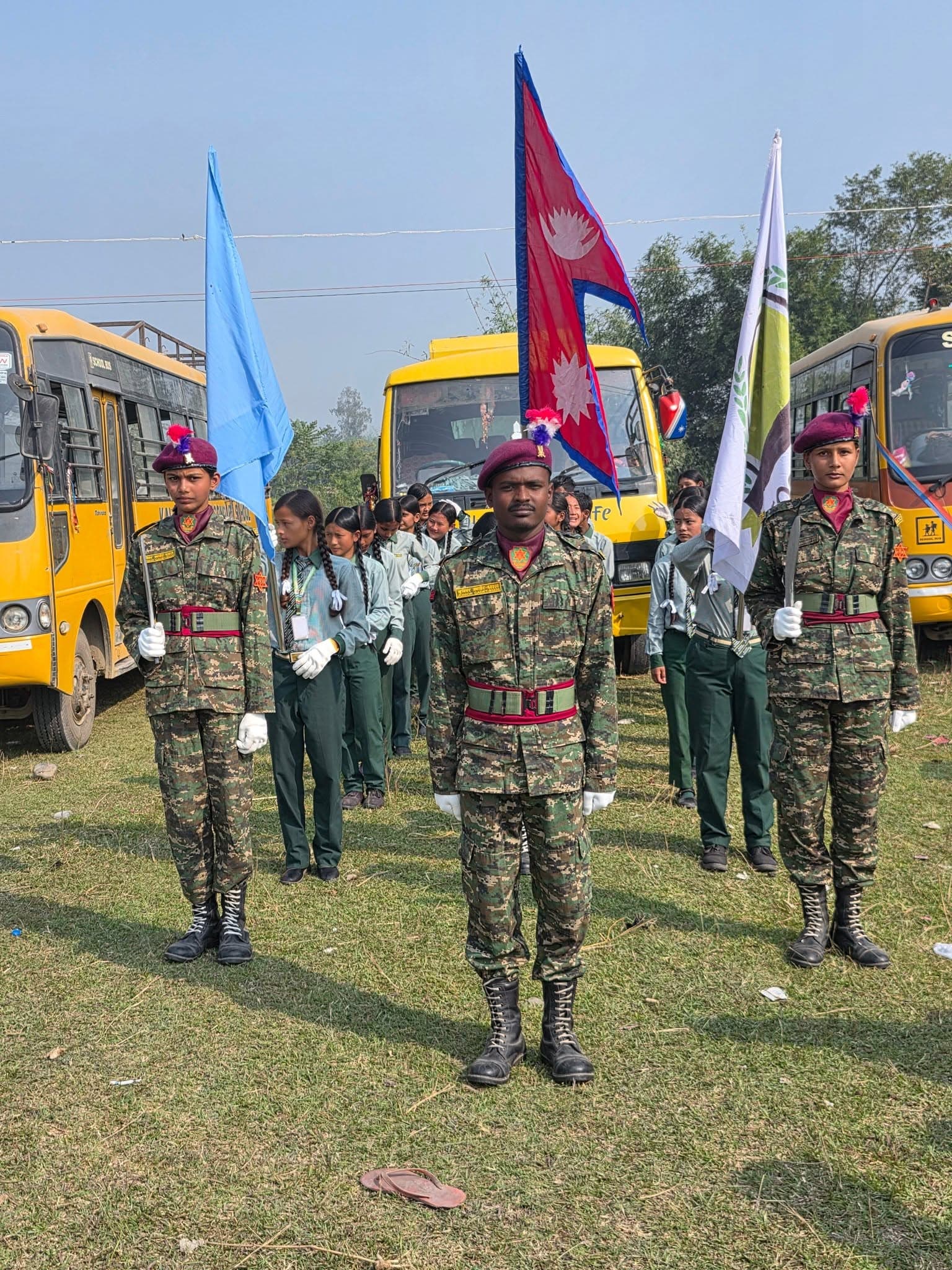 National Cadet Corps (NCC) March Past